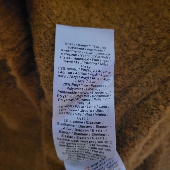 B Young Follow Along Mustard Sweater - Picture 6 of 6